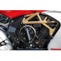 CNC Racing Bi-Color Clear Clutch Cover For MV Agusta F3/B3 Models With a Cable Clutch